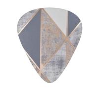 Geo Oro Rosa,12 pezzi di plettri per chitarra, 3 plettri di diverso spessore per chitarra acustica, basso, ukulele