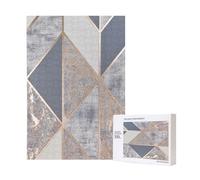 Geo Oro Rosa,Puzzle in legno da 300 pezzi per adulti e adolescenti