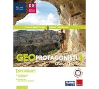 Geo protagonisti. Con Regioni d'Italia, Atlante geotematico. Per la Scuola media. Con e-book. Con espansione online (Vol. 1)