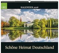 GEO Schöne Heimat Deutschland 2026 - Wand-Kalender - Poster-Kalender - Landschafts-Fotografie - 50x45: Landschaftsmagie von der See bis zu den Alpen