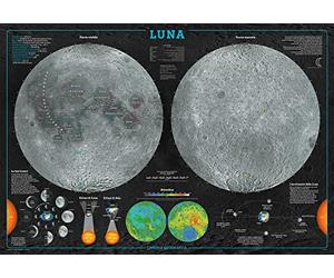 Geo4Map Mappa Dettagliata della Luna