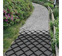 Geocell - Griglia di controllo dell'erosione per pendio in collina, 5,1 cm, 3 m, 4 m, 4,9 m, 6,1 m, permeabile, per collina, cortile, giardino, vialetto (3 x 6 m)