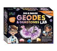 Geode Curious Universe Dig & Smash - Scopri pietre e geodi luminosi - Divertente attività educativa STEM per bambini