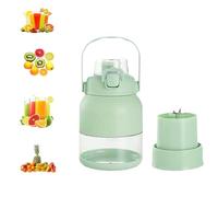 Geoet Electric Juicer, Bpa Free Electric Citrus Cup, Portable Blender Cup, Multifunctional Large-Capacity Wireless Blenders Rechargeable, Personal Travel Press Cups (Green)