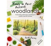 Geoff Kersey Ready to Paint Postcards: Woodlands (Tascabile)