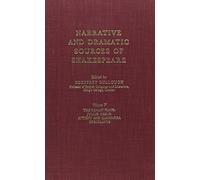 Geoffrey Bulloug Narrative and Dramatic Sources of Shakespear (Copertina rigida)