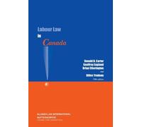 Donald D. Carter Geoffrey England Brian D. Etheringt Labour Law in C (Tascabile)