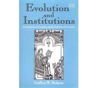 Geoffrey M. Hodgson Evolution and Institutions (Tascabile)