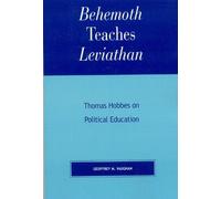 Geoffrey M. Vaughan Behemoth Teaches Leviathan (Tascabile)