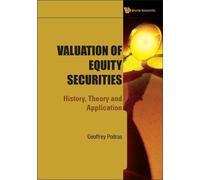 Geoffrey Poitra Valuation Of Equity Securities: History, Theo (Copertina rigida)