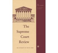 Geoffrey R. Stone The Supreme Court Review, 2016 (Copertina rigida)