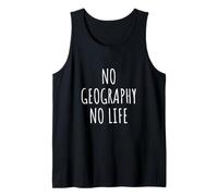 Geografia Amante Uomini Donne Bambini Cartografia Studente Insegnante Canotta
