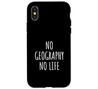 Geografia Amante Uomini Donne Bambini Cartografia Studente Insegnante Custodia per iPhone X/XS