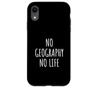 Geografia Amante Uomini Donne Bambini Cartografia Studente Insegnante Custodia per iPhone XR