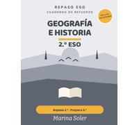 Geografía e Historia 2.º ESO. Cuaderno de refuerzo: Edad Media, Edad Moderna y población. Repasa 2.º y prepara 3.º. Con teoría y todas las soluciones