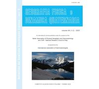 Geografia fisica e dinamica quaternaria (2025) (Vol. 1-2)