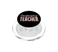 Geografia insegnante colorato leopardato modello stile PopSockets PopGrip per MagSafe