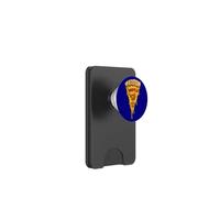Geografia Per Gli Amanti Della Pizza Con Strati Di Terra Pizza-Slice PopSockets PopWallet per MagSafe