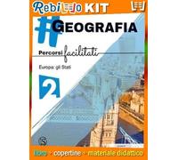 # GEOGRAFIA percorsi facilitati (9788869175459) - Libro Scolastico + Kit Scuola con Copertine Rebillo