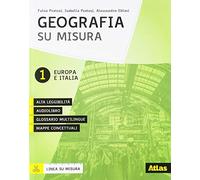 Geografia su misura. Didattica inclusiva e contenuti fondamentali. Per la Scuola media. Con ebook. Con espansione online. Europa e Italia (Vol. 1)