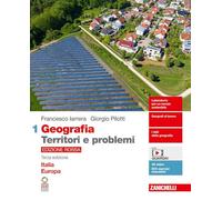 GEOGRAFIA TERRITORI E PROBLEMI EDIZIONE ROSSA 3ED - VOLUME 1 (LDM) - (9788808278128) + Materiali didattici - Rebillo