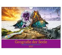 Geografie der Seele - Gefühle als Landschaften (Wandkalender 2027 DIN A4 quer), CALVENDO Monatskalender: Komplexe menschliche Emotionen in ... Innenwelt visuell erfahrbar zu machen.