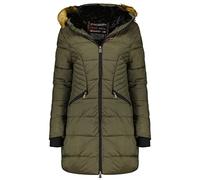 Geographical Norway Abeille Lady - Giacca Donna Imbottita Calda Autunno-Invernale - Cappotto Caldo - Giacche Antivento A Maniche Lunghe e Tasche - Abito Ideale
