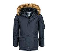 Geographical Norway Abiosaure Parka da uomo, Blu navy, XXXL