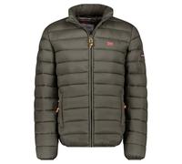 Geographical Norway Amigolor Men Basic - Giacca Uomo Pile Sottile Zip - Giacca Calda L'Autunno Inverno Primavera - Maglione Pelliccia Maniche Lunghe - Morbido Comfort All'Aperto (Kaki 3XL)