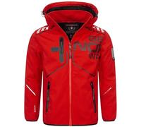 Geographical Norway Autumn Spring Jacket Softshell Outdoor Rain Transition Production H-H, Red, XL