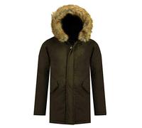 Geographical Norway Bagway Men Parka da Uomo, Kaki, XL