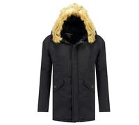 Geographical Norway Bagway Men Parka da Uomo, Marine, XXL