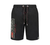 Geographical Norway Bermuda Mare Piscina Corto Nero Uomo