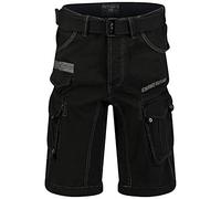 Geographical Norway bermuda shorts Parasol Men, Color:Black, Size pants:M