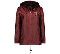 Geographical Norway Boat Lady - Giacca a vento da donna all'aperto - Giacca a manica lunga da donna - Giacca tattica (Borgogna XL Taglia 4)