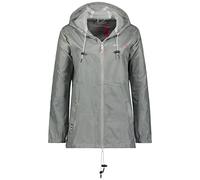 Geographical Norway Boat Lady - Giacca a vento da donna all'aperto - Giacca a manica lunga da donna - Giacca tattica (Grigio_chiaro XL Taglia 4)