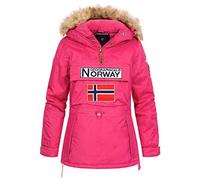 Geographical Norway Boomera Giacca, Fucsia, L Donna