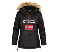 Geographical Norway Boomera Giacca, Nero, XXL Donna