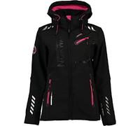 Geographical Norway Chaqueta SOFTSHELL de mujer REINE Negro/Fucsia Talla S