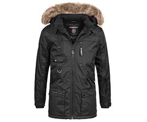 Geographical Norway Chirac Men 001 Blouson Giacca per Uomo (Nero XL)