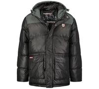 Geographical Norway Cisar Men Parka da Uomo, Noir, XXL