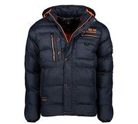 Geographical Norway CITERNIER Men - Piumino caldo trapuntato da uomo - Giacca invernale da uomo - Giacca a vento a maniche lunghe - imbottitura in tessuto leggero (Marino, XXL)