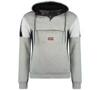 Geographical Norway Fago Men Hood, Felpa con Cappuccio Uomo, Gris Clair,