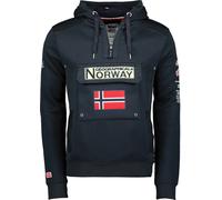 Geographical Norway Felpa con cappuccio / Pullover Gymclass Db Uomo 100 M Blu