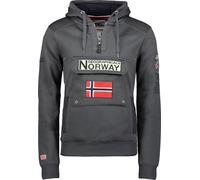 Geographical Norway Felpa con cappuccio / Pullover Gymclass Db Uomo 100 M Grigio