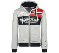 Geographical Norway - Felpa da uomo, grigio, M