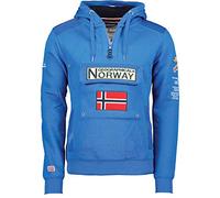 Geographical Norway Felpa Donna GYMCLASS, Blu, L