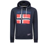 Geographical Norway Felpa Geonorway Con Cappuccio Blu Uomo
