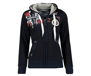 Geographical Norway FESPOTE Lady - Felpa da Donna con Cappuccio