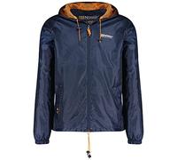 Geographical Norway - Giacca a vento impermeabile, da uomo blu navy L